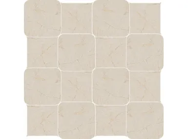 Checkers Rounded Cream Dune 28,6x28,6 - płytka gresowa