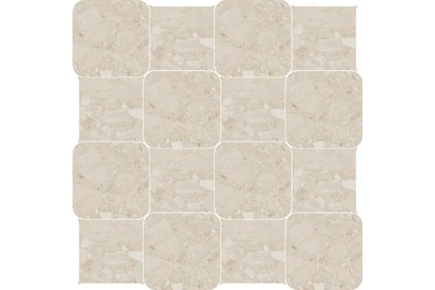 Checkers Rounded Cream Beach 28,6x28,6 - płytka gresowa