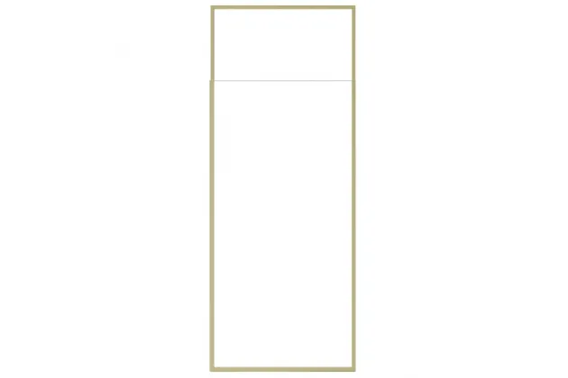 Kabina prysznicowa Icon Gold Walk In 120x200 - złota