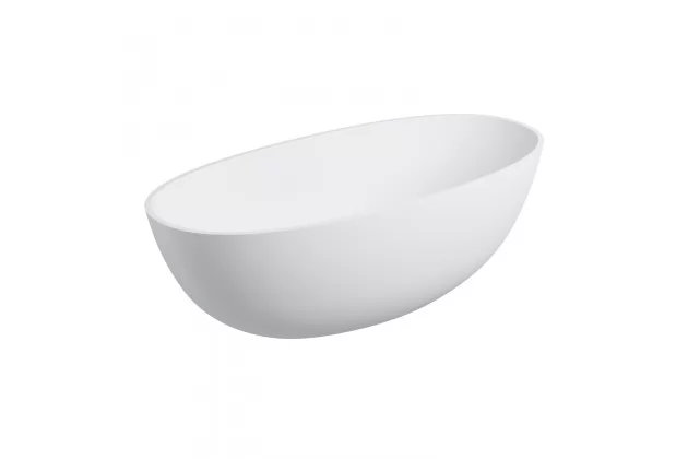 Wanna wolnostojąca Shell M+ biały połysk 148x75 cm SHELL148WWBM