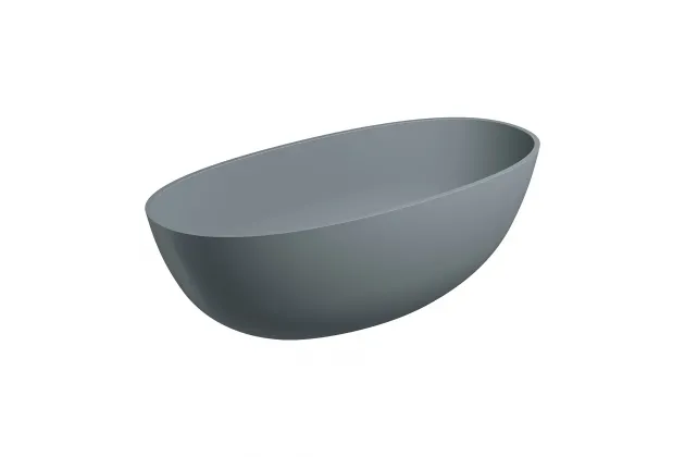Wanna wolnostojąca Shell M+ Ash Grey 160x75 cm - SHELLWWAG