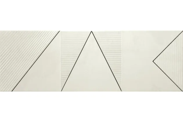 Rambla Decor Forms III White 20x60 - płytka ścienna