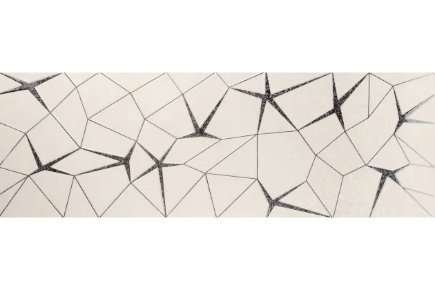Stony White Decor Rect. 30x90 - płytka ścienna