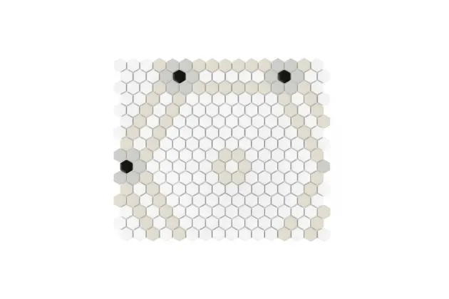 Mini Hexagon Doublehex Matt 40,1x34,1 - mozaika ścienna