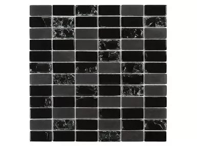DD3 120 Block 29.8x29.8 Czarna mozaika