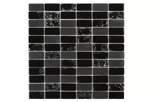 DD3 120 Block 29.8x29.8 Czarna mozaika