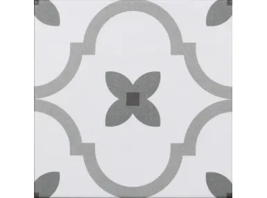 Acropolis Delfos Grey 20x20 - wzorzysta płytka podłogowa