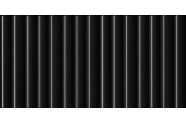 Pisa Black Glossy 15x30 - płytka ścienna
