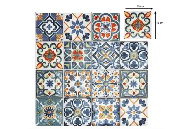 Amalfi Mix Colore 15x15 - płytka gresowa ścienna