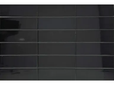 Ikon Black 5x15  - płytka gresowa