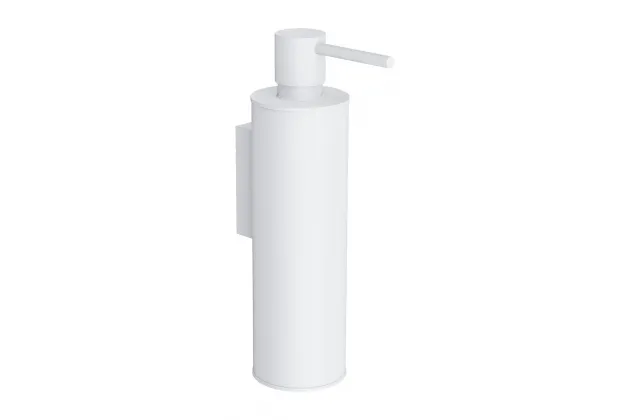 Dozownik mydła w płynie wiszący Modern Project - biały mat, MP60721WM