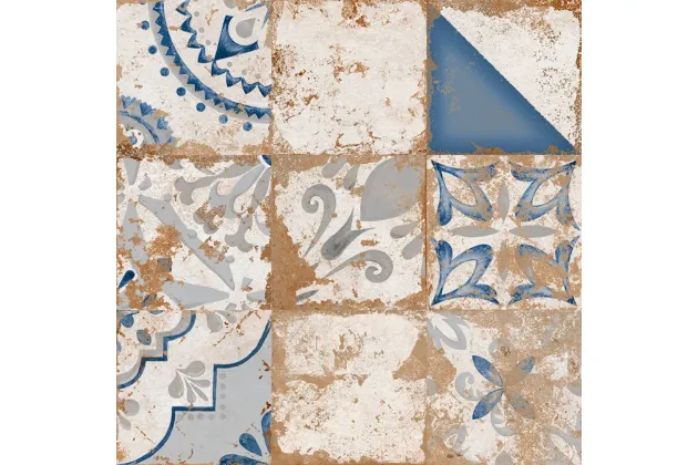 Memory Azul Brillo Rect. 58x58 - płytka gresowa