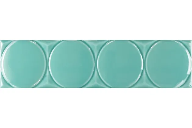 Waves Circle Seafoam 11,25x45 - płytka ścienna