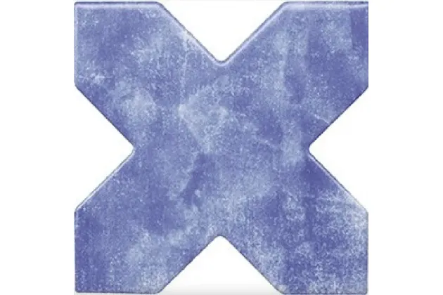 BeColors Cross Electric Blue 13,6x13,6 - płytka gresowa