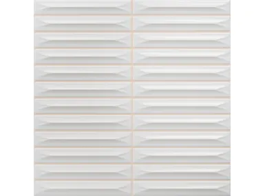 Arrow White 20x20 - płytka ścienna
