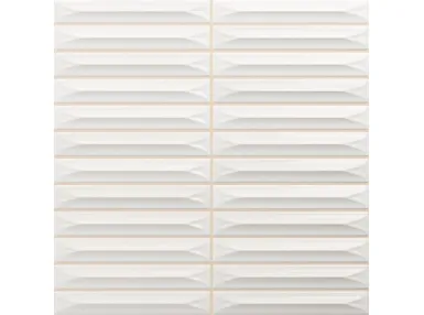 Nairobi Arrow Off White 20x20 - płytka ścienna
