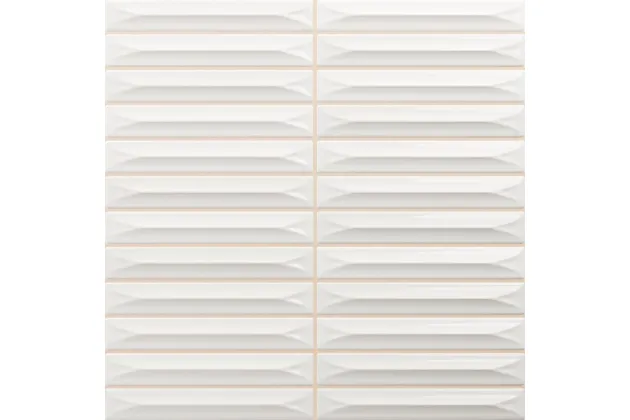 Nairobi Arrow Off White 20x20 - płytka ścienna