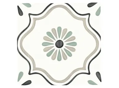 Tanger Sand Flower 12,3x12,3 - płytka gresowa
