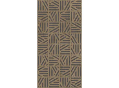 Nara Lattice Walnut/C.Dark Ret. 60x120 - płytka gresowa