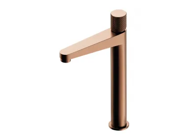 CONTOUR bateria umywalkowa wysoka miedź szczotkowana - CT8012CPB