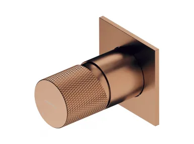 CONTOUR bateria prysznicowo podtynkowa miedź szczotkowana - CT8045CPB