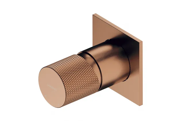CONTOUR bateria prysznicowo podtynkowa miedź szczotkowana - CT8045CPB