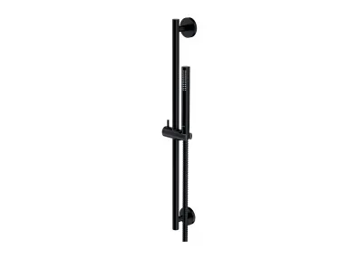 Microphone zestaw prysznicowy suwany czarny mat - MICROPHONE-SBL