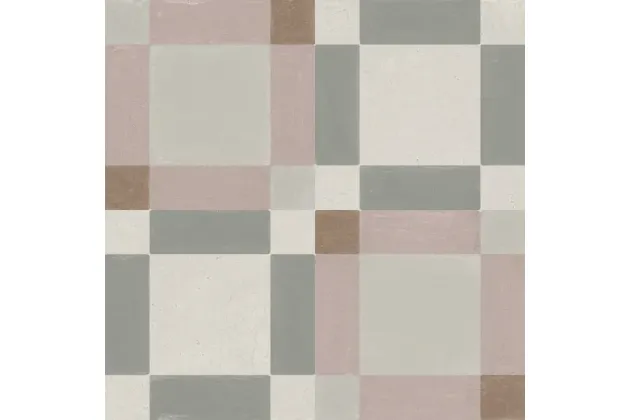 Patterns Pink Square 22,3x22,3 - płytka gresowa