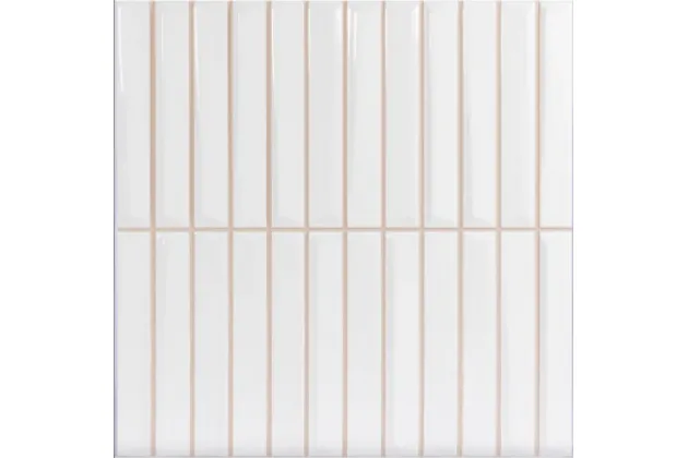Melody White Brillo 20x20 - płytka ścienna