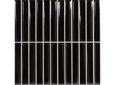 Melody Black Brillo 20x20 - płytka ścienna