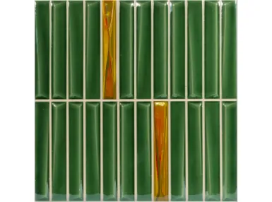Melody Royal Green Brillo Gold 20x20 - płytka ścienna