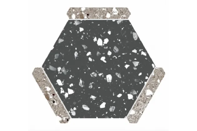 Maggiore Nero 22x25 - płytka gresowa