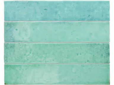 Menorca Aqua 6,5x32,8 - niebieska płytka ścienna