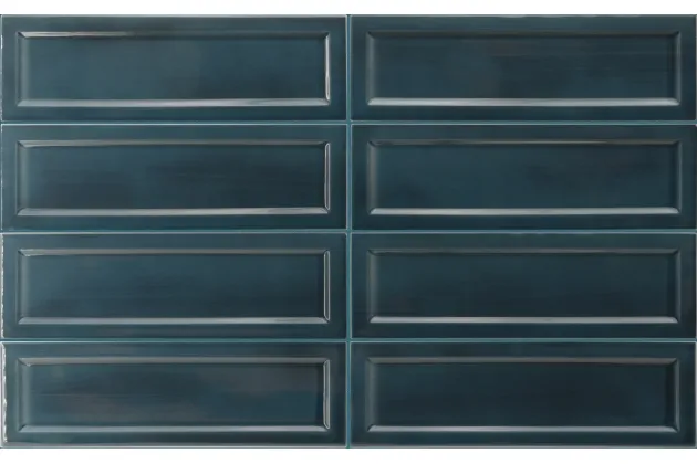 Island Frame Slate Blue 6,5x20 - Morska płytka ścienna