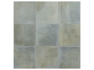 Raku Sea 10x10 - Niebieska płytka gresowa