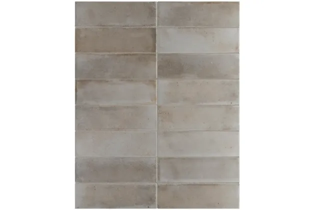 Raku Smoke 6x18,6  - Szara płytka gresowa