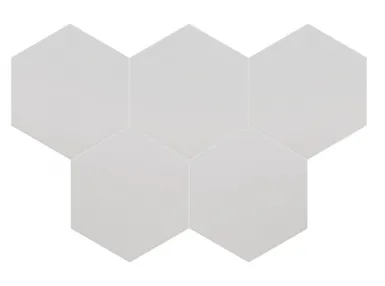 Coimbra Oxford Gray 17,5x20 - Jasnoszara płytka heksagonalna