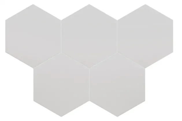 Coimbra Oxford Gray 17,5x20 - Jasnoszara płytka heksagonalna