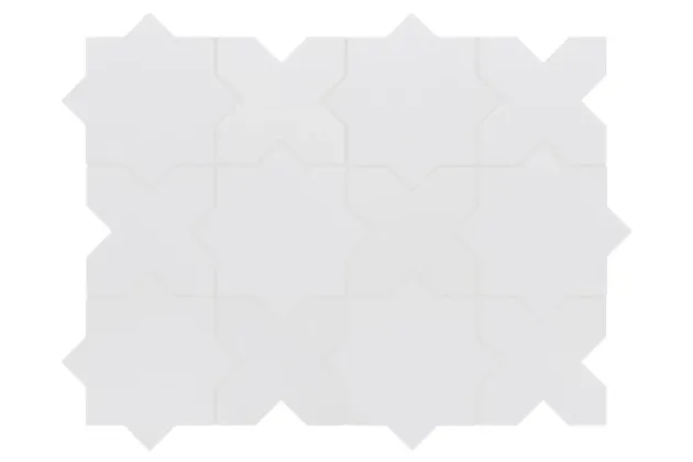 Porto Star White 16,8x16,8 - Biała płytka gresowa