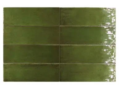 Fango Green Gloss 5x15 - płytka gresowa ścienna