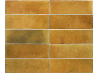 Hanoi Caramel 5,1x16,1 - Żółta płytka ścienna