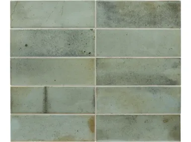 Hanoi Celadon 5,1x16,1 - Zielona płytka ścienna