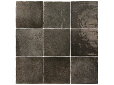 Verticale Soot 10x10 - Czarna płytka ścienna