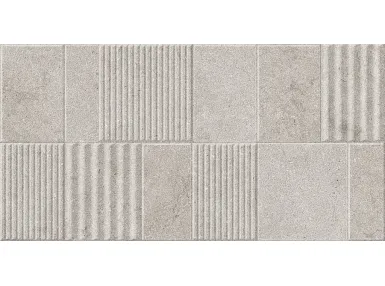 Limestone Grey Deco 32x62,5 - płytka gresowa