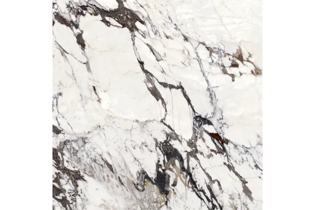 Grande Marble Look Capraia Lux 120x120 M2AK - Biała płytka gresowa
