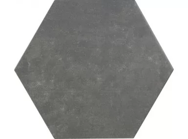 Ohio Graphite 23x26 - płytka heksagonalna gresowa