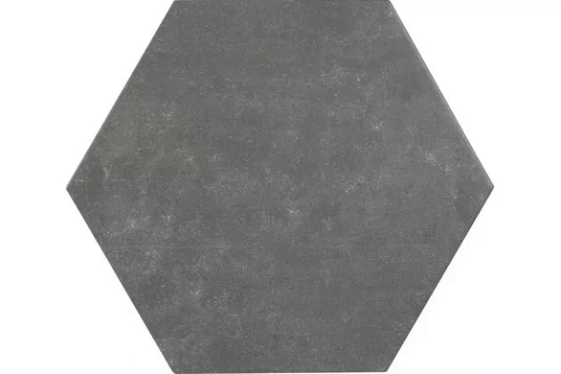 Ohio Graphite 23x26 - płytka heksagonalna gresowa