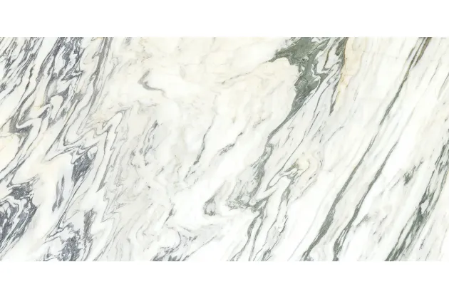 Grande Marble Look Bianco Arni BM Faccia B Lux. 160x320 MAP2 - Biała płytka gresowa