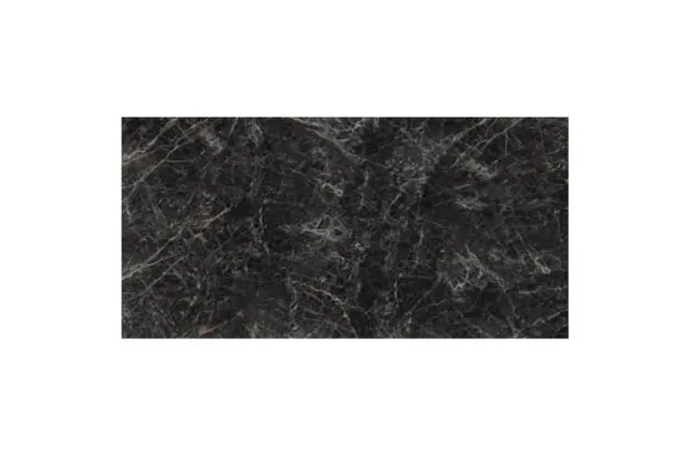 Grande Marble Look Saint Laurent Lux Rett. 160x320 M10C - Czarna płytka gresowa