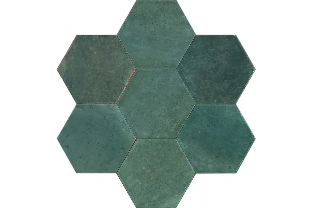 Lume Green esagona Lux 21x18.2 MFFG - płytka gresowa